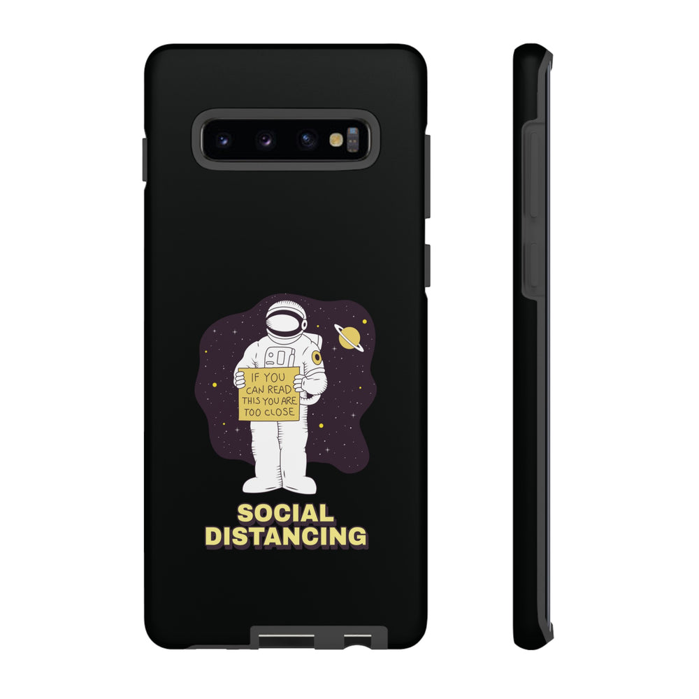 Social Distancing Astronaut Mobile Case