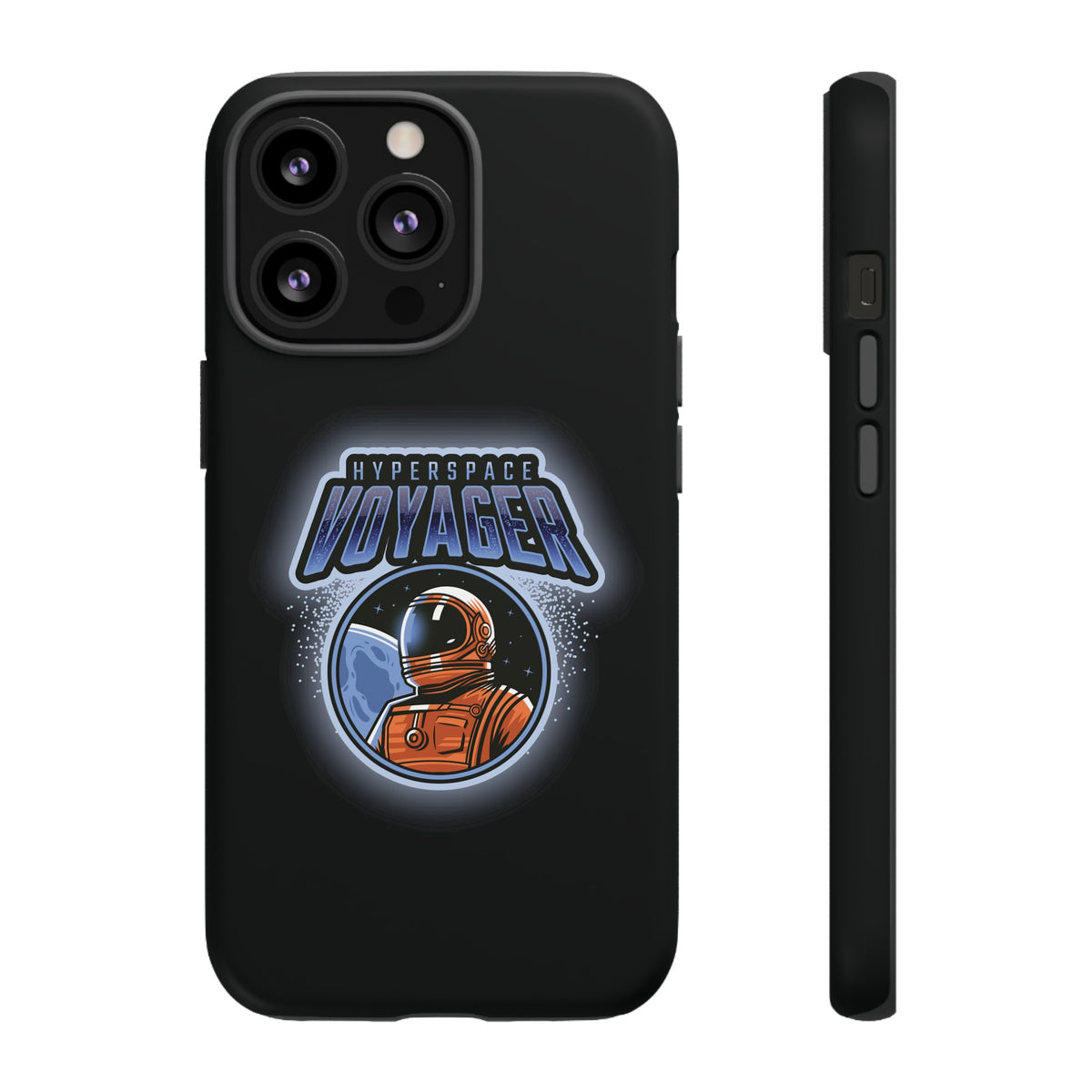 Hyperspace Voyager Astronaut SciFi Tough iPhone Mobile Cases