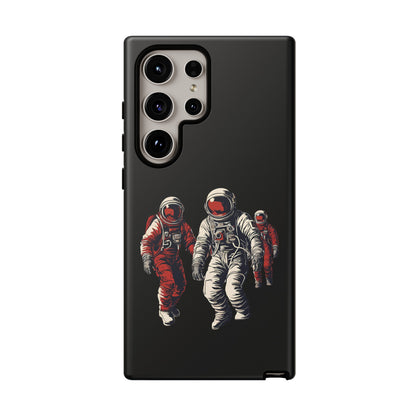 Astronauts In Red SpaceArt Tough Samsung Galaxy Mobile Cases