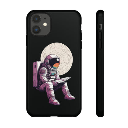 Art Astronaut Tough iPhone Mobile Cases - Read That Book