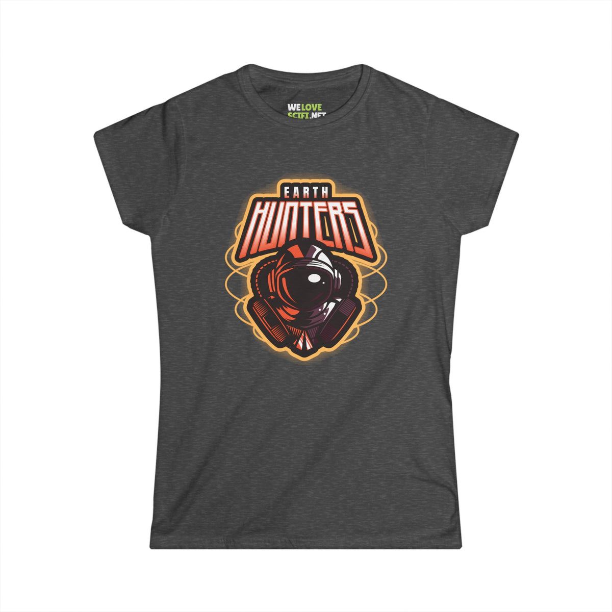 Earth Hunters Astronaut Woman's Tee-welovescifi.net