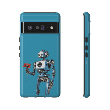 You Never Bring Me Flowers Robot SpaceArt Tough Google Pixel Mobile Cases-welovescifi.net