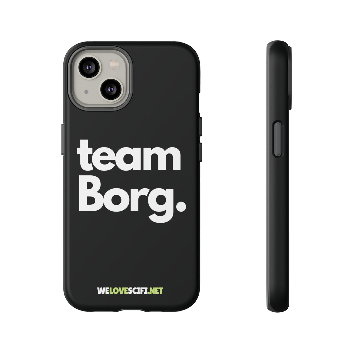 Team Borg iPhone Cases - Supervillain Tough Mobile Covers