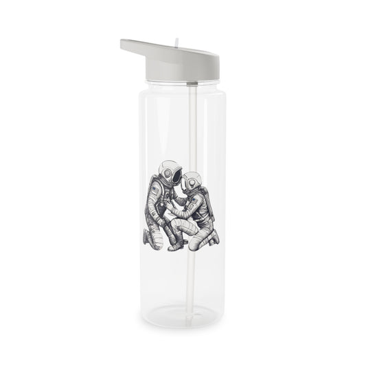 Space Art Bottle | Here for You Astronauts Tritan Water 