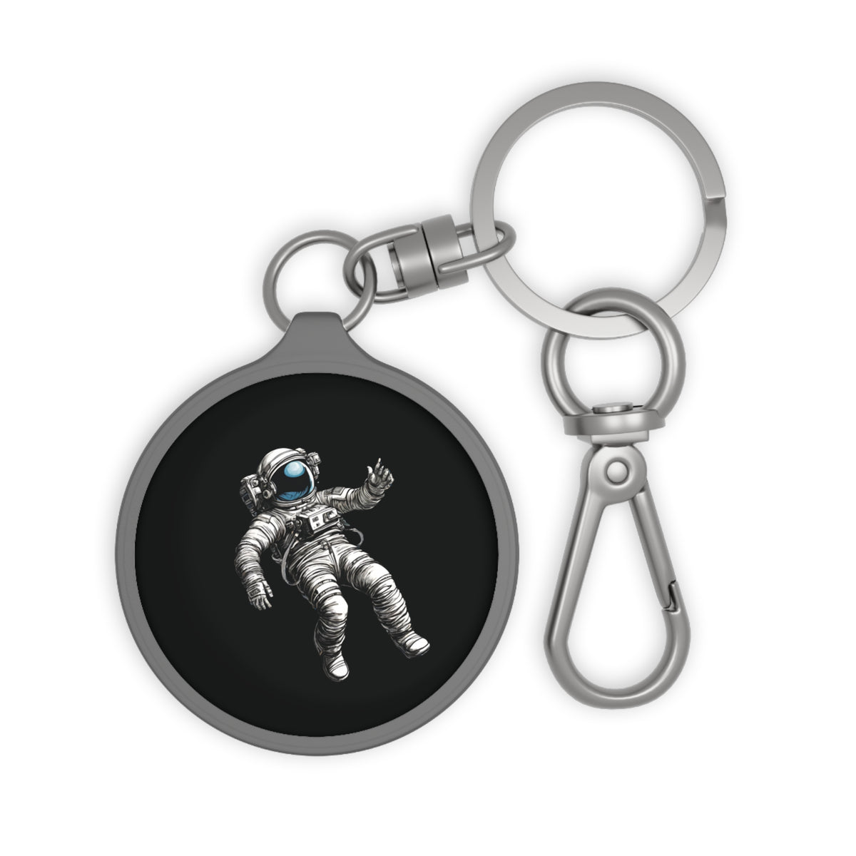 Floating Astronaut Keyring Tag-welovescifi.net