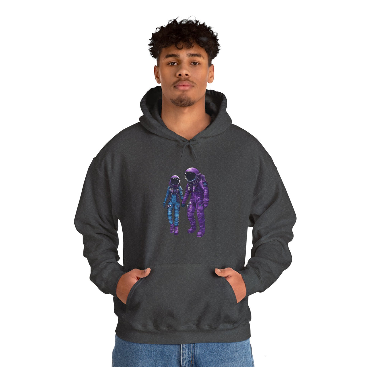 Spacedate No2 Spaceart Sci-Fi Hoodie - We Love Sci-Fi