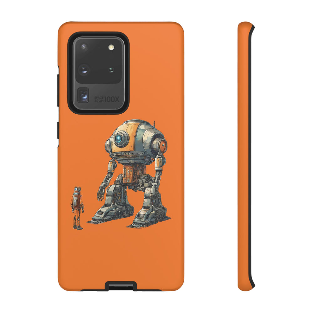 Robot Space Art Galaxy Mobile Cases | Look at Me Robot