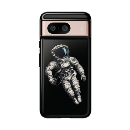 Floating Astronaut SpaceArt Tough Google Pixel Mobile Cases