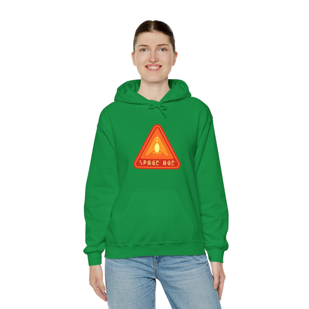 Space Age Sign Retro Sci-Fi Hoodie