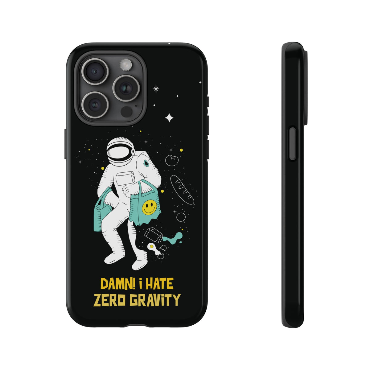 Zero Gravity Funny Astronaut Sci-Fi Tough iPhone Mobile Cases-welovescifi.net