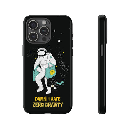 Zero Gravity Funny Astronaut Sci-Fi Tough iPhone Mobile Cases-welovescifi.net