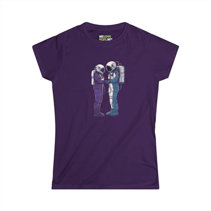 Until Next Time SpaceArt Sci-Fi Woman's Tee-welovescifi.net