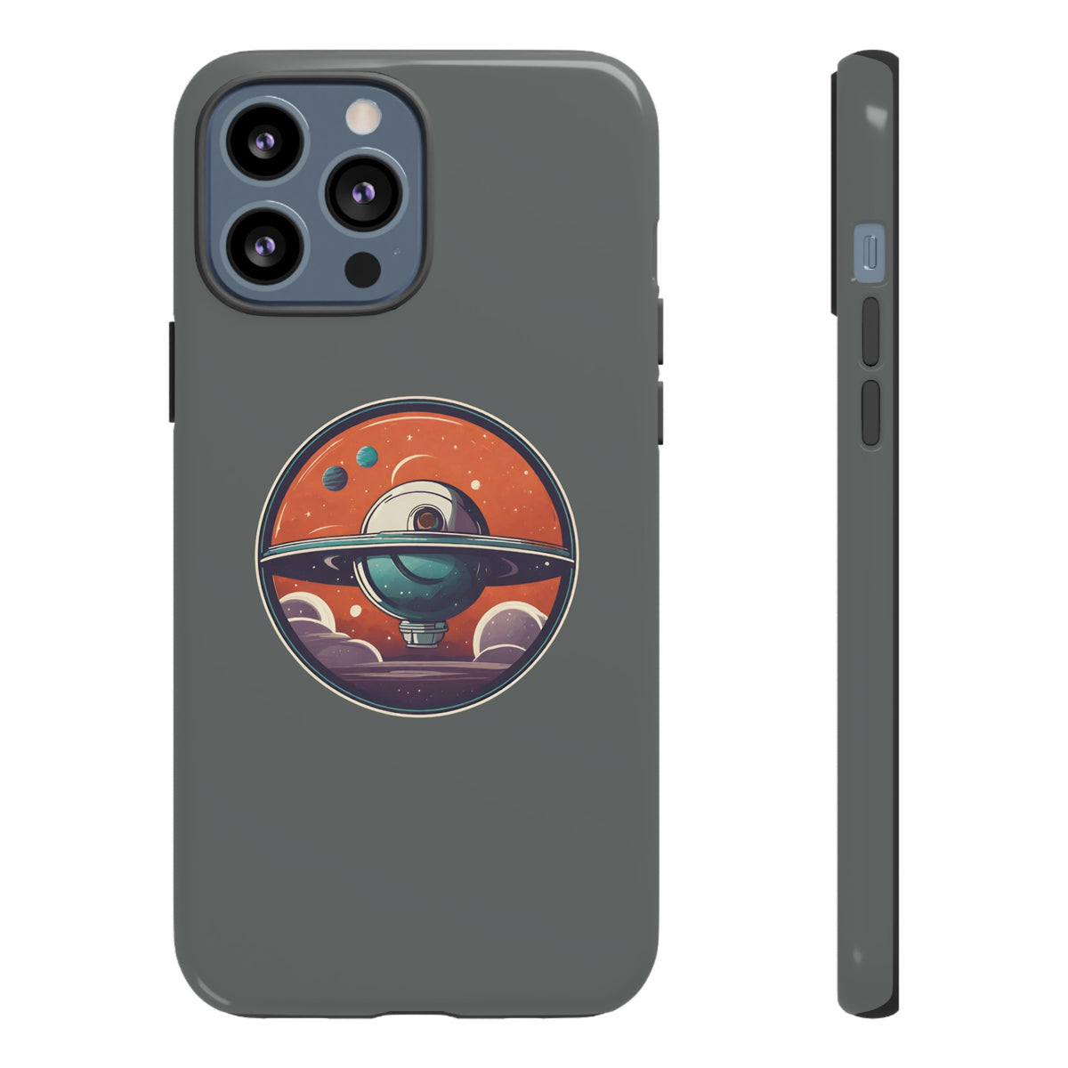 Space Art iPhone Cases - Unique Station No283 Mobile Covers