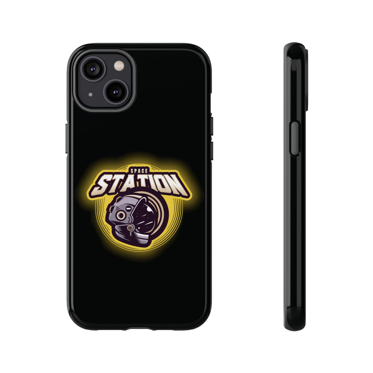 Space Station iPhone Cases Sci-Fi Tough Mobile Protection