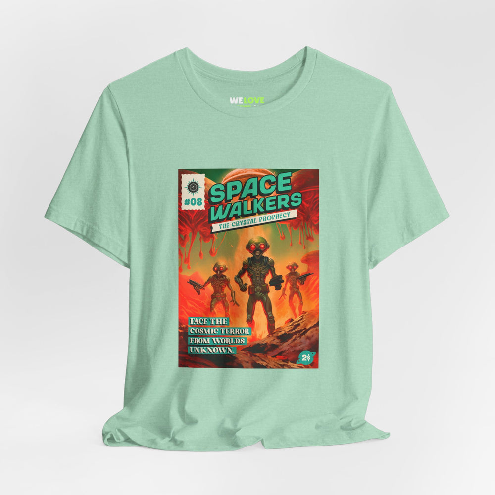 Space Walkers Retro Sci-Fi T-Shirt | We Love Sci-Fi