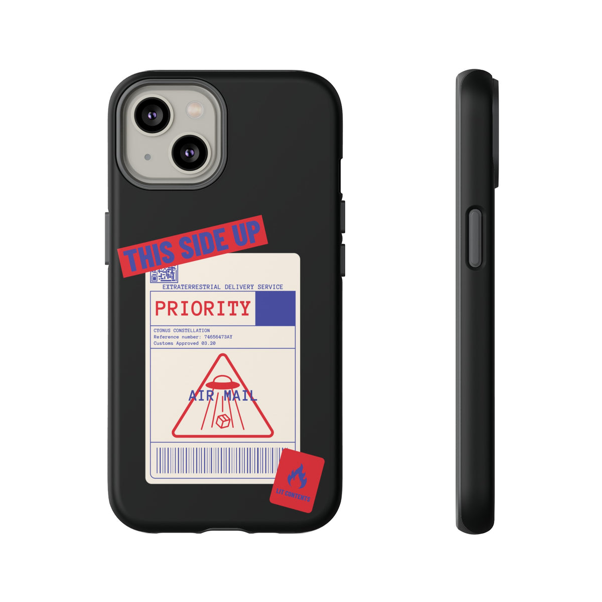 Extraterrestrial Delivery Phone Case - Funny UFO Sci-Fi