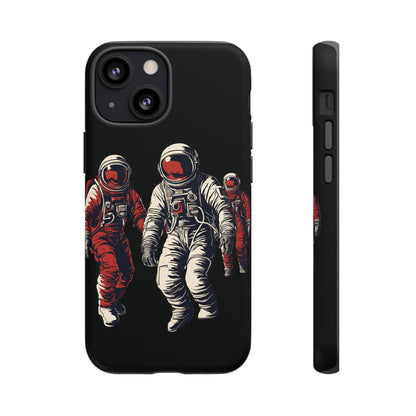 Astronauts In Red Tough iPhone Mobile Cases-welovescifi.net