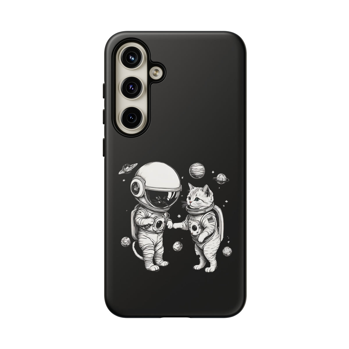 Space Kittie Samsung Galaxy Cases Tough Astronaut Cat Cover