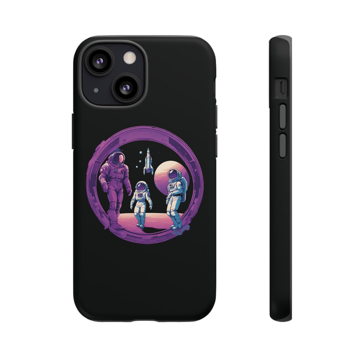 Family Business SpaceArt Sci-Fi Tough iPhone Mobile Cases