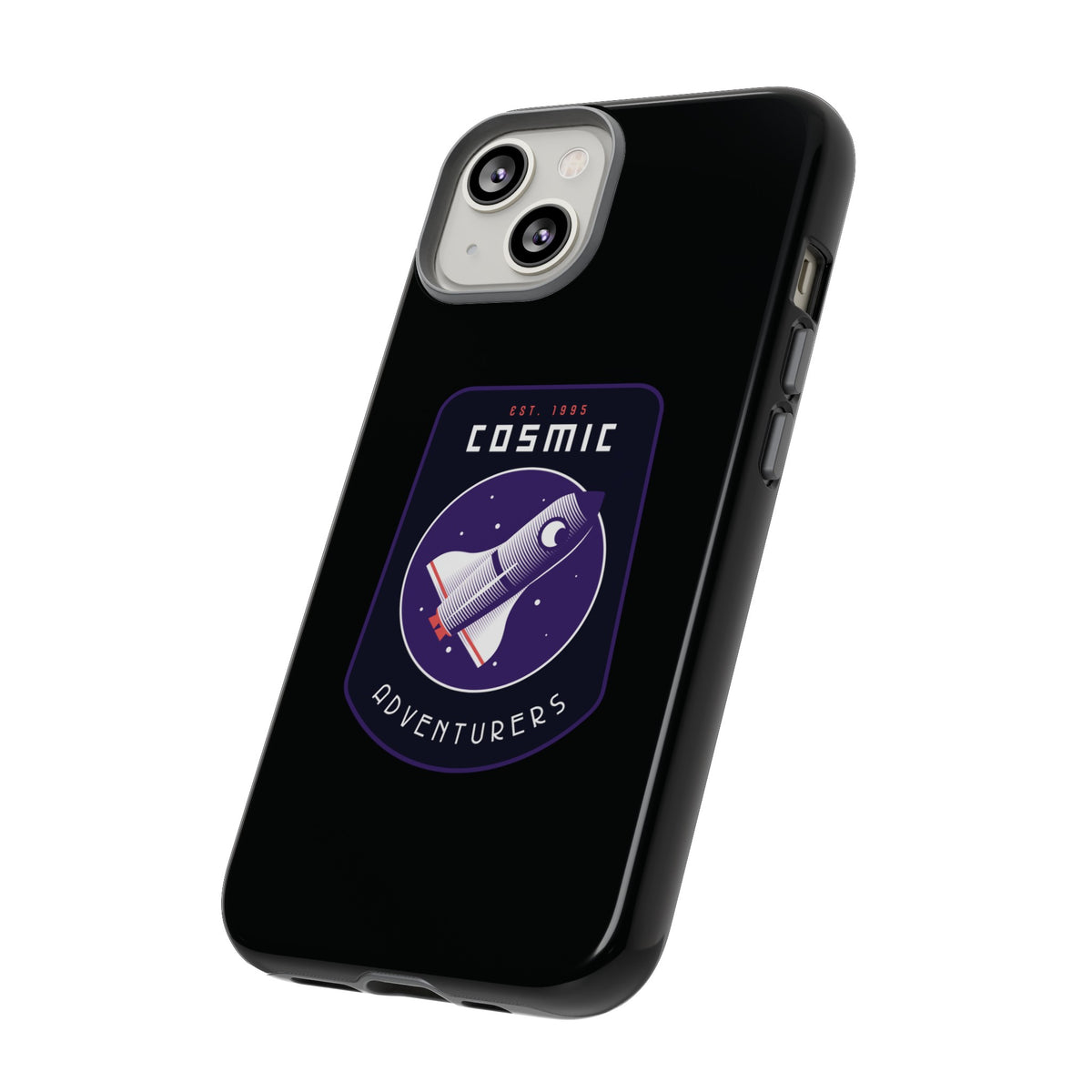 Cosmic Adventurers Sign Sci-Fi Tough iPhone Mobile Cases