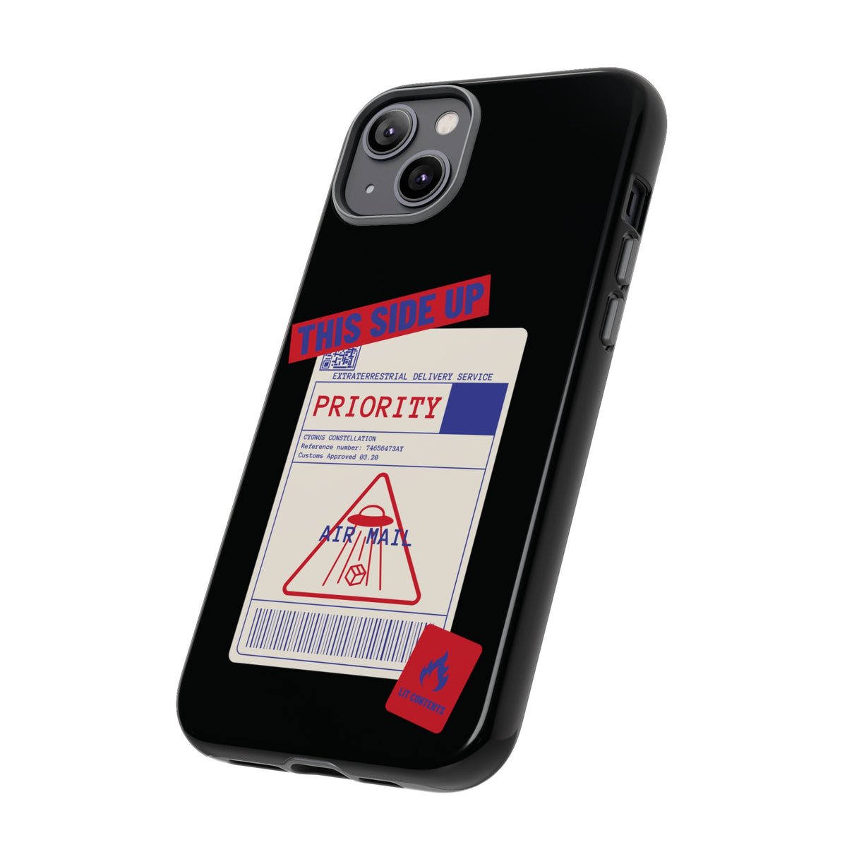 Extraterrestrial Delivery Phone Case - Funny UFO Sci-Fi