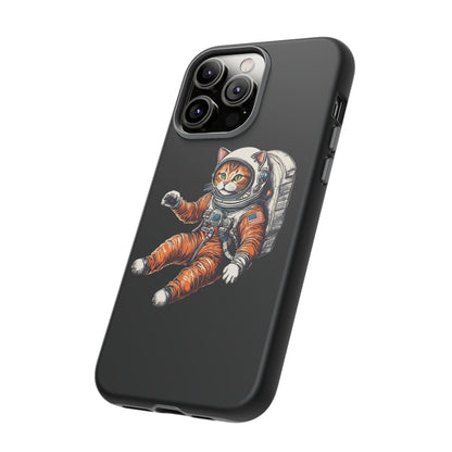 Redhead Spacecat iPhone Case - Tough Astronaut Mobile Cover