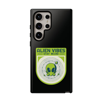 Stay Weird UFO Samsung Galaxy Mobile Cases - We Love Sci-Fi