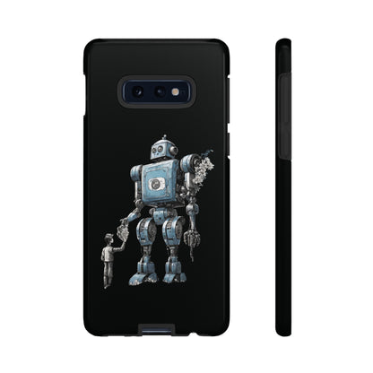 Robot Space Art Samsung Galaxy Case: Tough & Stylish