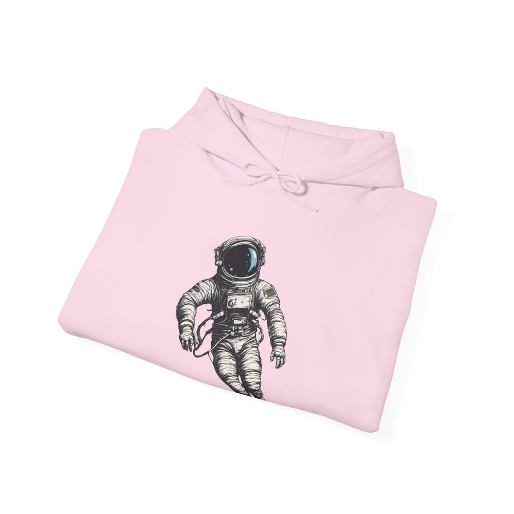 Floating Astronaut SpaceArt Sci-Fi Hoodie-welovescifi.net