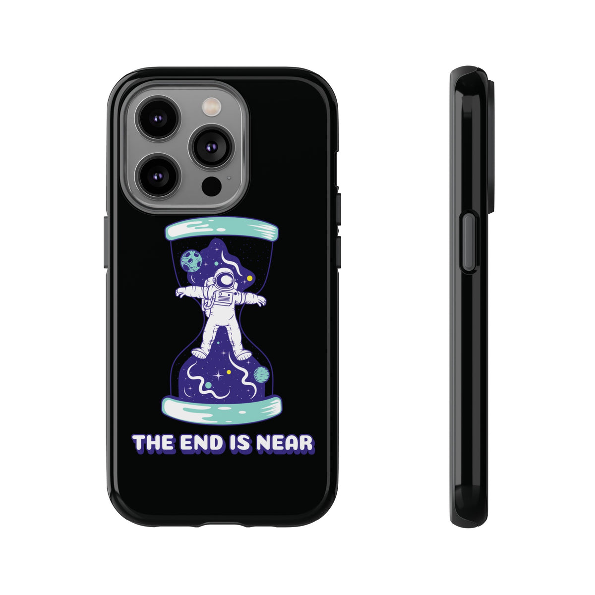 Funny Astronaut Sci-Fi Tough iPhone Mobile Cases