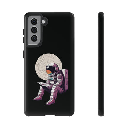 Space Art Samsung Galaxy Mobile Cases | Astronaut Design