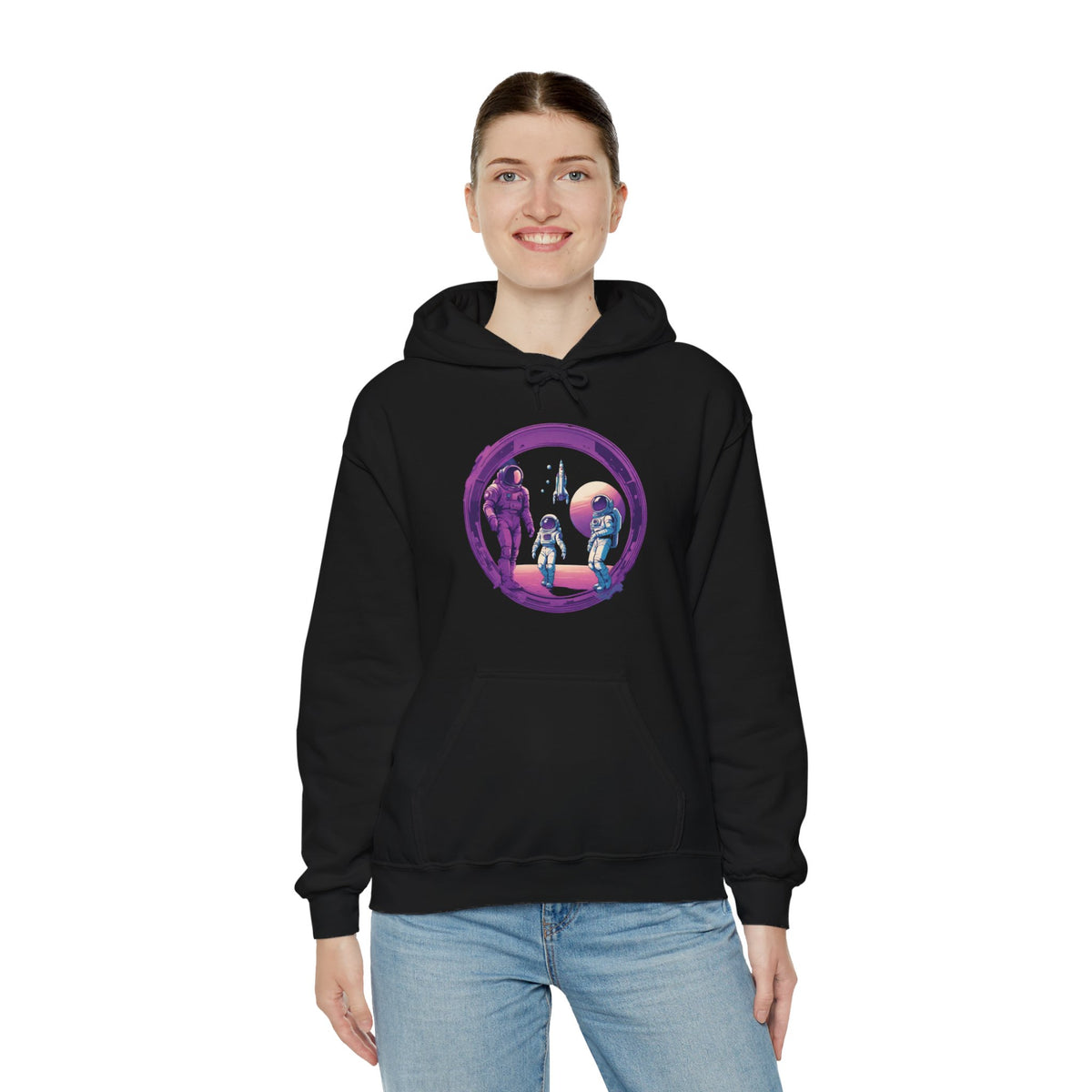 Family Business Astronaut Spaceart Sci-Fi Hoodie-welovescifi