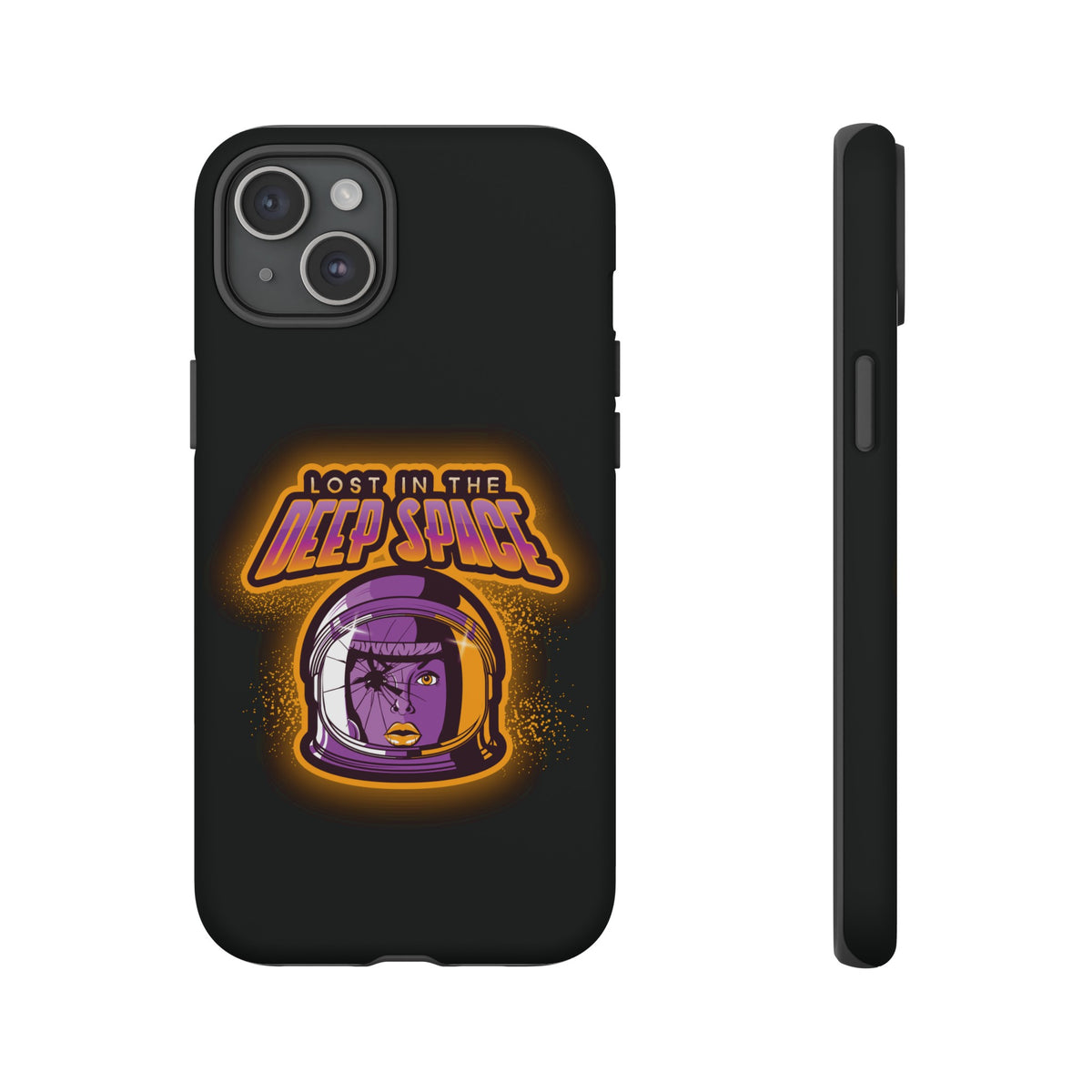 Astronaut iPhone Cases Lost in Deep Space Sci-Fi Mobile Case