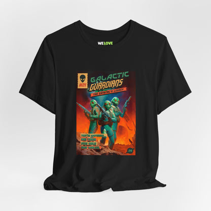 Galactic Guardians Retro Sci-Fi T-Shirt-welovescifi.net