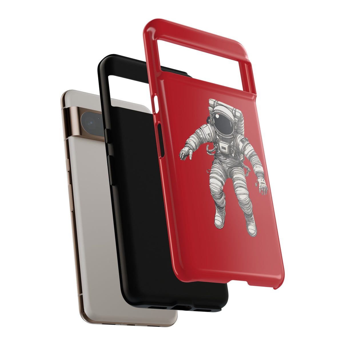 Astronaut Spaceart Pixel Mobile Cases | In Between Galaxies