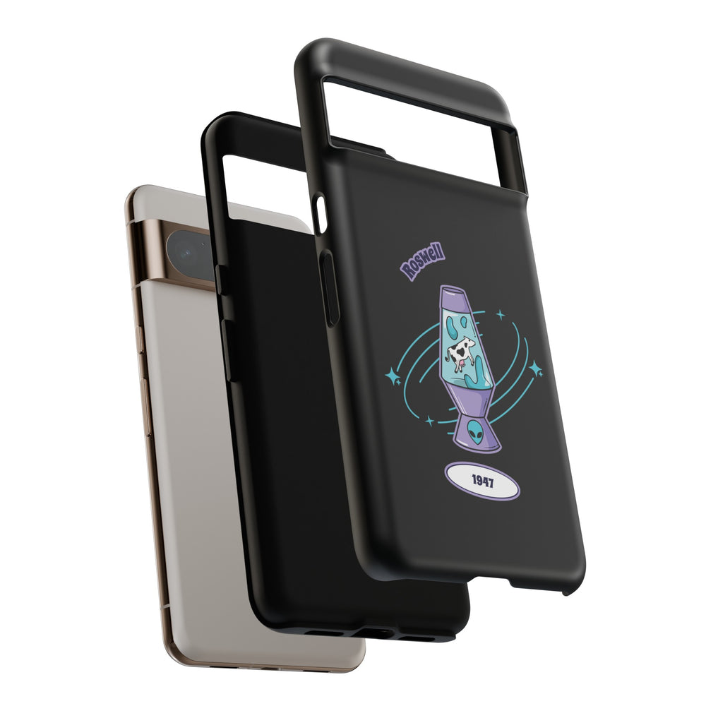 Funny Sci-Fi Google Pixel Mobile Cases | Rosswell Cow