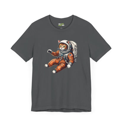 Spacecat Astronaut Sci-Fi T-Shirt - Unique Sci-Fi Apparel