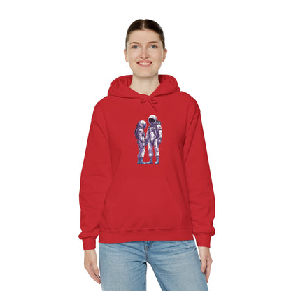 Mission Unknown Astronaut Space Art Hoodie | Sci-Fi Apparel