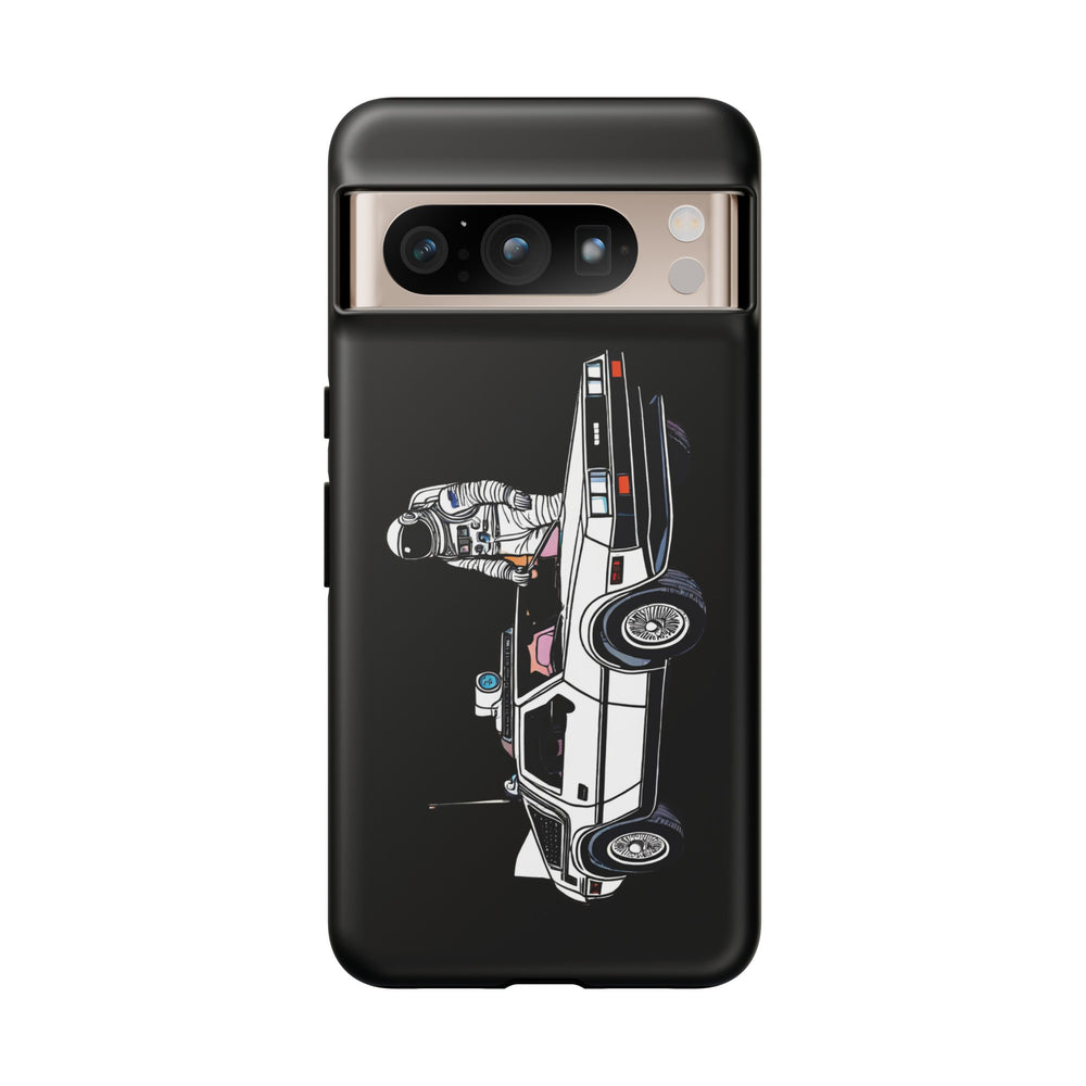 DeLorean Astronaut Google Pixel Mobile Case Let Take a Ride