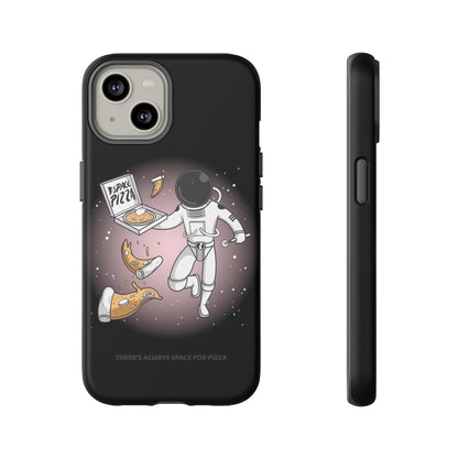 Space Pizza Case | Funny Astronaut Sci-Fi iPhone Cover