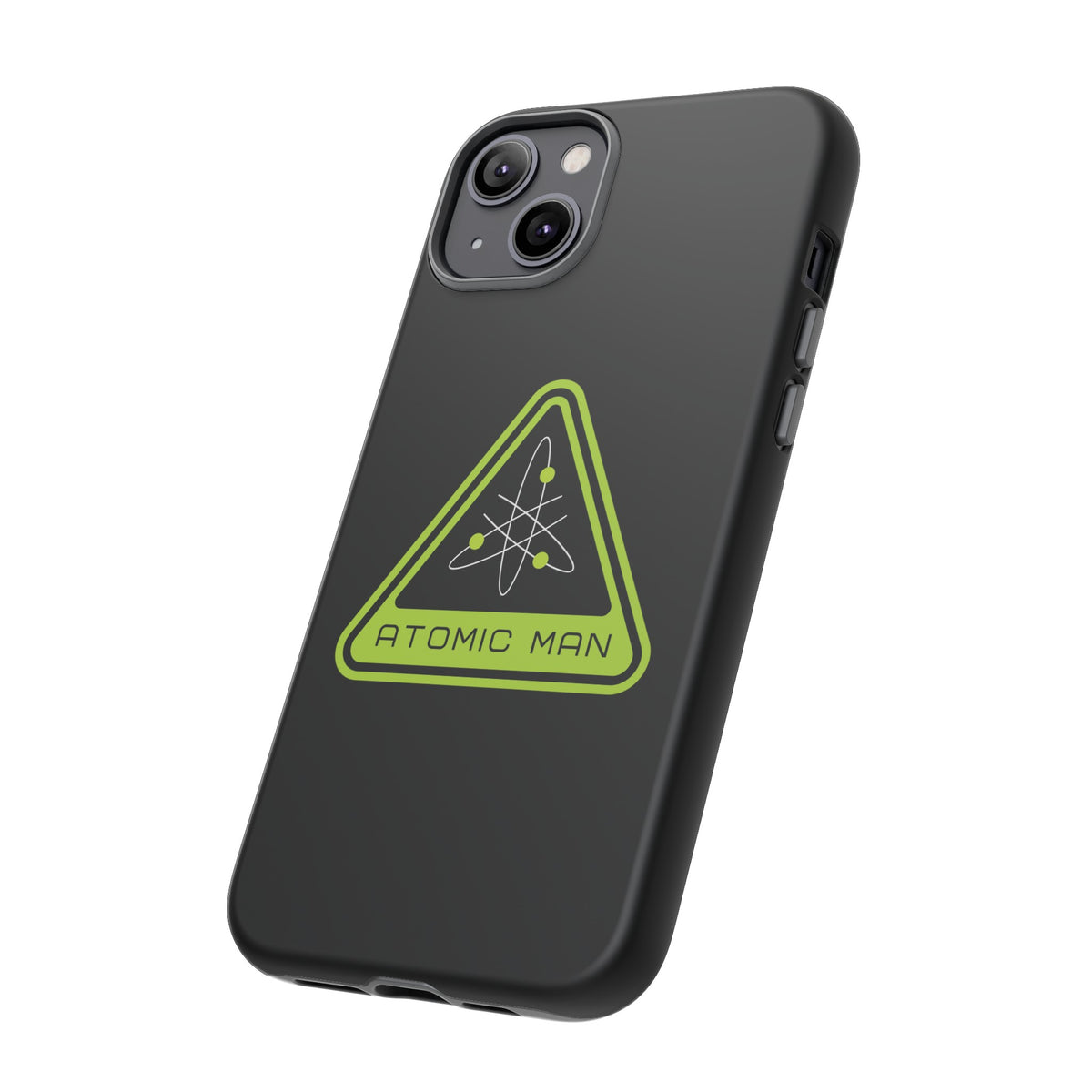 Atomic Man Retro Sign Sci-Fi Tough iPhone Mobile Cases