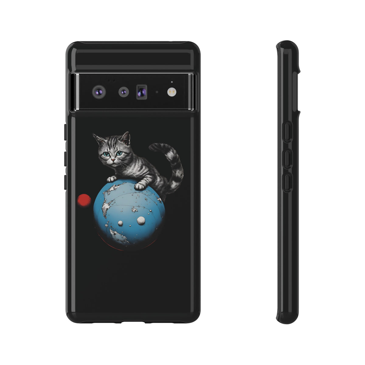 Spaceplayer Cat 3 Tough Google Pixel Mobile Cases