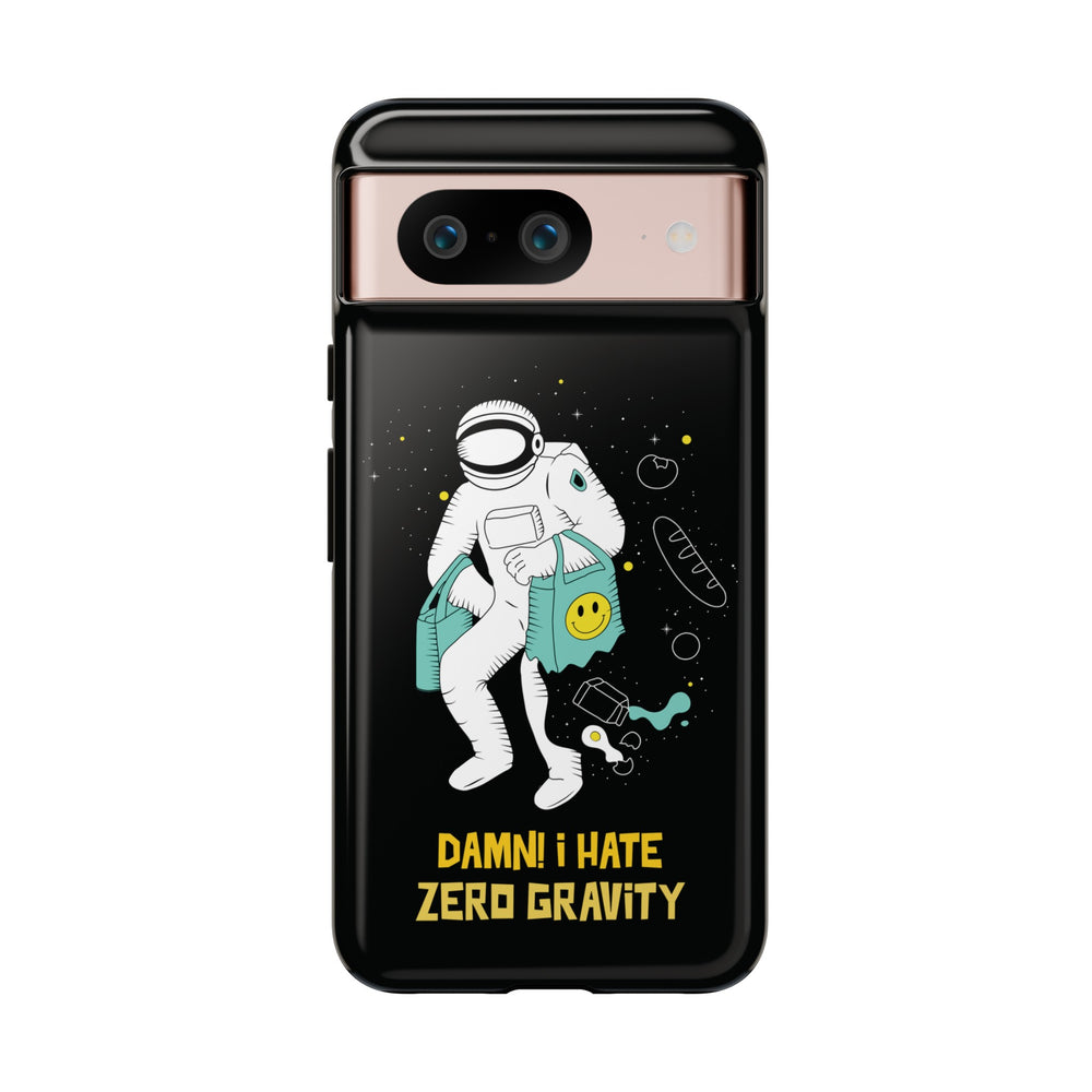 Zero Gravity Funny Astronaut Sci-Fi Tough Google Pixel Mobile Cases-welovescifi.net