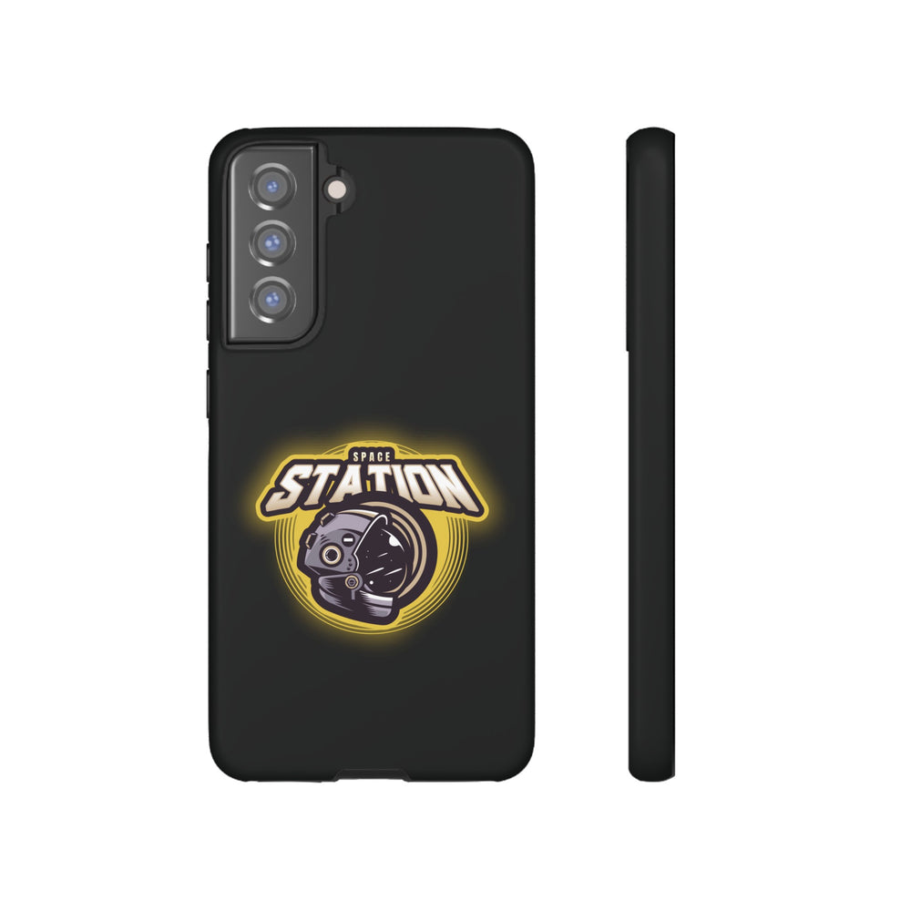 Space Station Astronaut Galaxy Cases