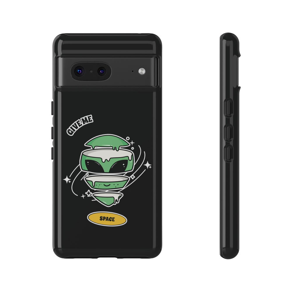 Give Me Space Funny UFO SciFi Tough Google Pixel Mobile Case