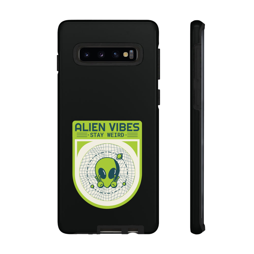 Stay Weird UFO Samsung Galaxy Mobile Cases - We Love Sci-Fi