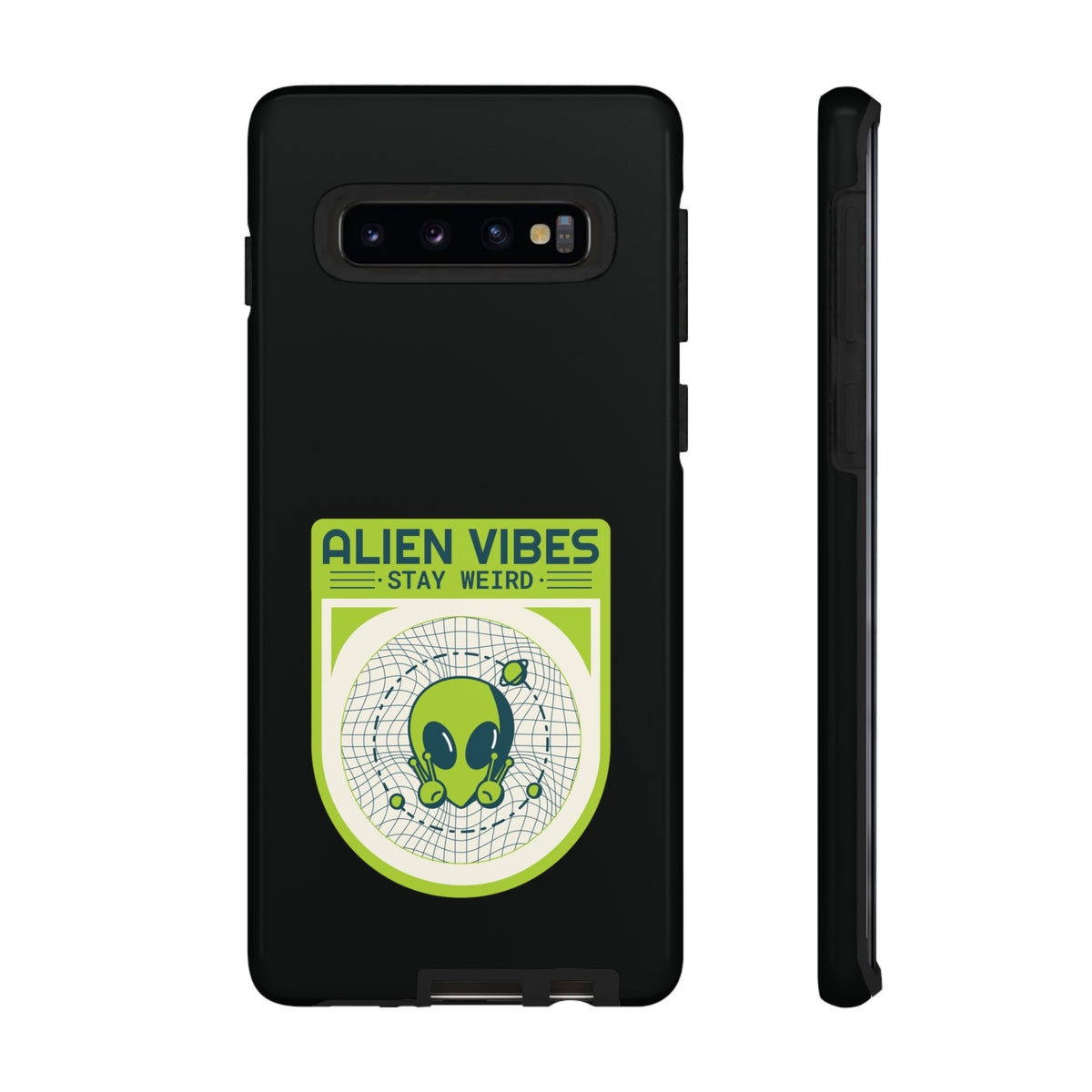 Stay Weird UFO Samsung Galaxy Mobile Cases - We Love Sci-Fi