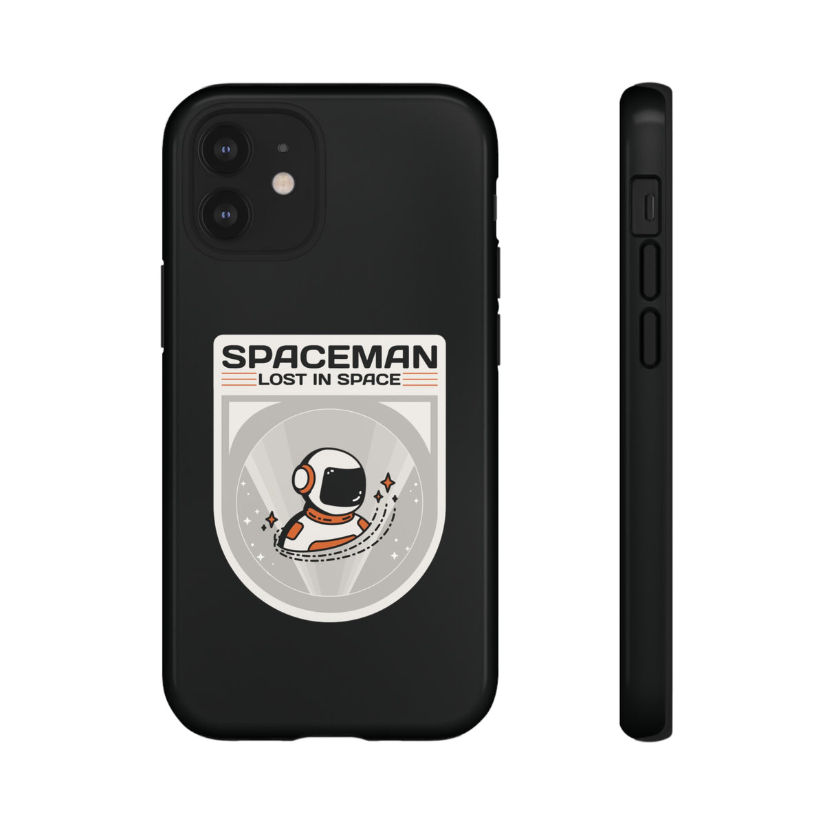 Spaceman iPhone Case Astronaut Sci-Fi Tough Mobile Cover