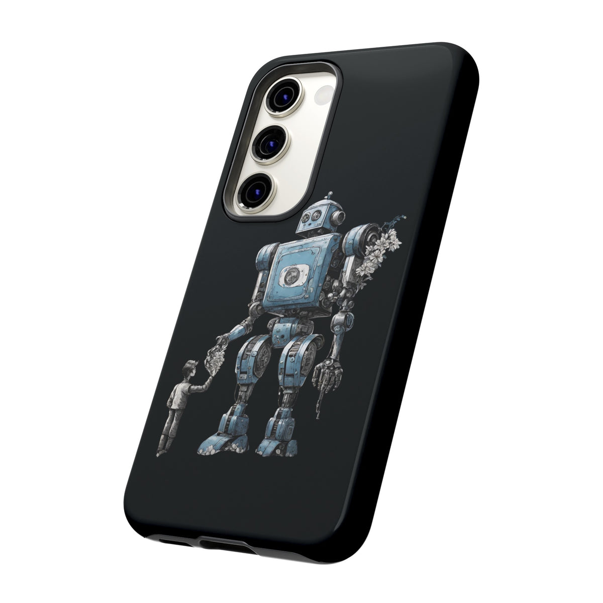 Robot Space Art Samsung Galaxy Case: Tough & Stylish