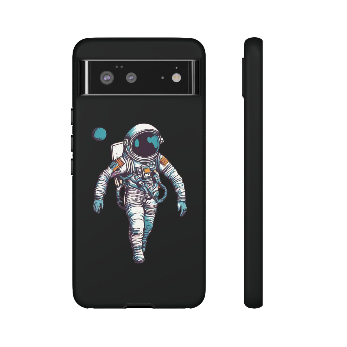 Mini-me Astronaut Spaceart Tough Google Pixel Mobile Cases